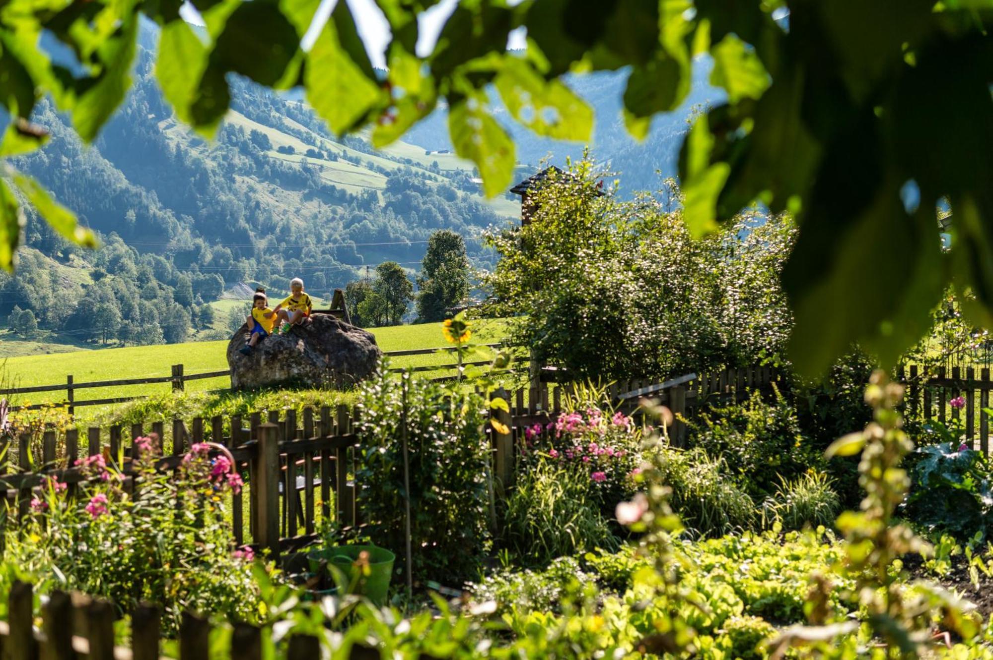 Bauernhofhotel "Die Unterbergerin" - Zimmer Mit Fruehstueck Und Ferienwohnungen In Gastein Mit Gratis Thermeneintritt Dorfgastein Bagian luar foto